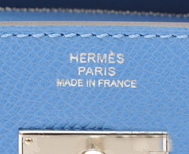 エルメス ケリーウォレットロング ブルーパラダイス ヴォーエプソン シルバー金具 he-ac-3606 - 商品画像 1