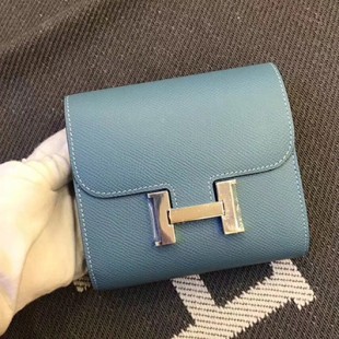 エルメススーパーコピー コンスタンス コンパクト ミニ ヴォーエプソン 二つ折り財布 he-co-0086