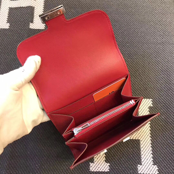 エルメス コンスタンス コンパクト ミニ ヴォーエプソン 二つ折り財布 he-co-0092 - 商品画像 3