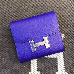 エルメスコピー コンスタンス コンパクト ミニ ヴォーエプソン 二つ折り財布 he-co-0094