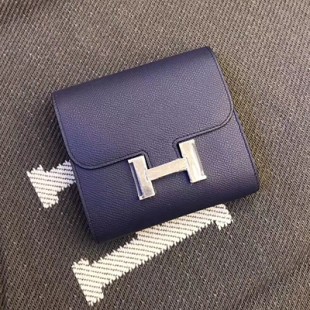 エルメスコピー コンスタンス コンパクト ミニ ヴォーエプソン 二つ折り財布 he-co-0099