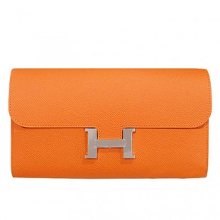 素晴らしいスーパーコピーエルメス コンスタンス[Constance] ロング エプソン オレンジ[ORANGE(93)] シルバー金具 he-ct-1501