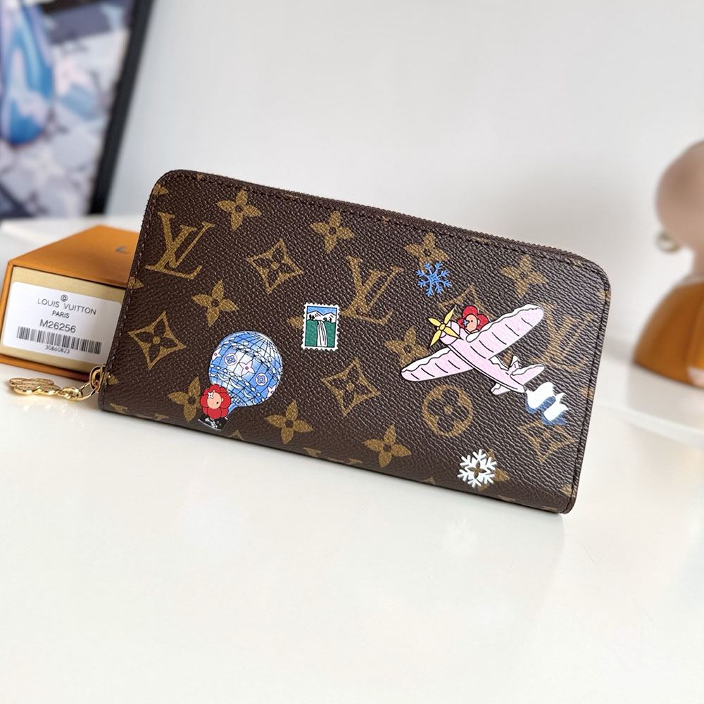 ルイヴィトン コピー ジッピー・ウォレット ヴィヴィエンヌ 長財布 M26256 - 商品画像 8