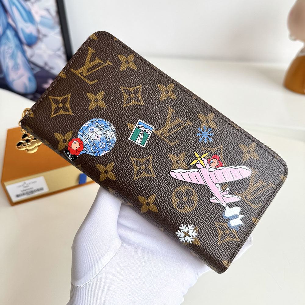 ルイヴィトン コピー ジッピー・ウォレット ヴィヴィエンヌ 長財布 M26256 - 商品画像 1