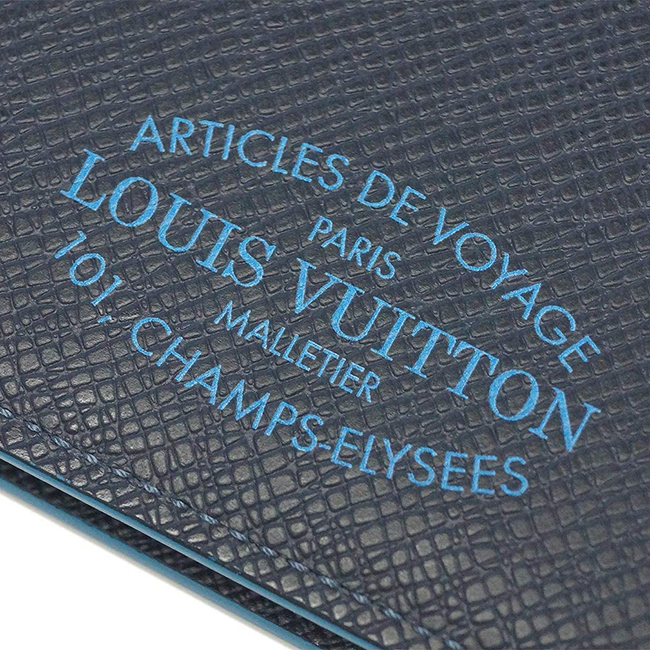 スーパーコピールイヴィトン M30381 財布 ヴィトン タイガ LV メンズ 二つ折り斜めカード札入れ ポルトフォイユ・ミュルティプル ブルーマリーヌ - 商品画像 7