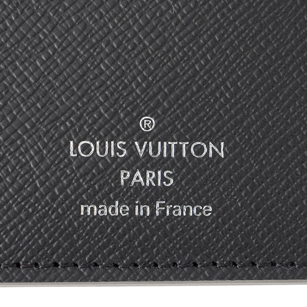 ルイヴィトンスーパーコピー コインケース Louis Vuitton M30380 財布 タイガ TAIGA ポルトフォイユ・ミュルティプル メンズ NOIR(ノワール) ブラック/黒 - 商品画像 3