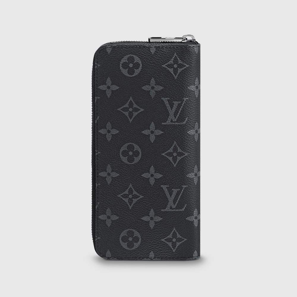 ルイヴィトンスーパーコピー財布 M62295 LOUIS VUITTON ヴィトン モノグラム・エクリプス LV メンズ ラウンドファスナー長財布 ジッピー・ウォレット ヴェルティカル - 商品画像 1