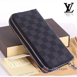 ルイヴィトンコピー 新作ファスナー財布 LOUIS VUITTON ルイヴィトン 2012 ダミエ グラフィット財布 M62732G - 商品画像 2