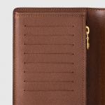 ルイ ヴィトンスーパーコピー モノグラム メンズ用小銭入れ付き長札 ポルト フォイユ ブラザ M66540 - 商品画像 5