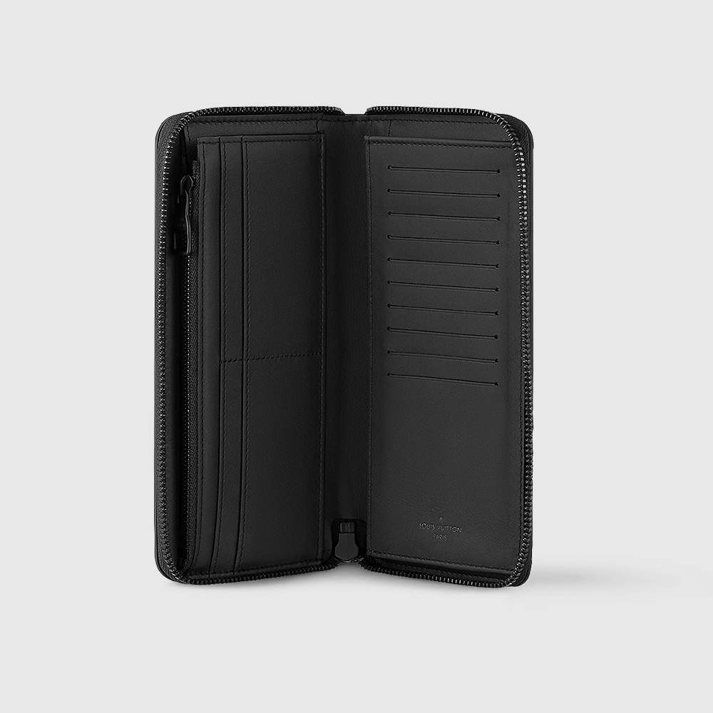 LOUIS VUITTONスーパーコピー ルイヴィトン ポルトフォイユ ヴェルティカル ラウンドファスナー 長財布 トリヨンレザー ノワール M69047 - 商品画像 10