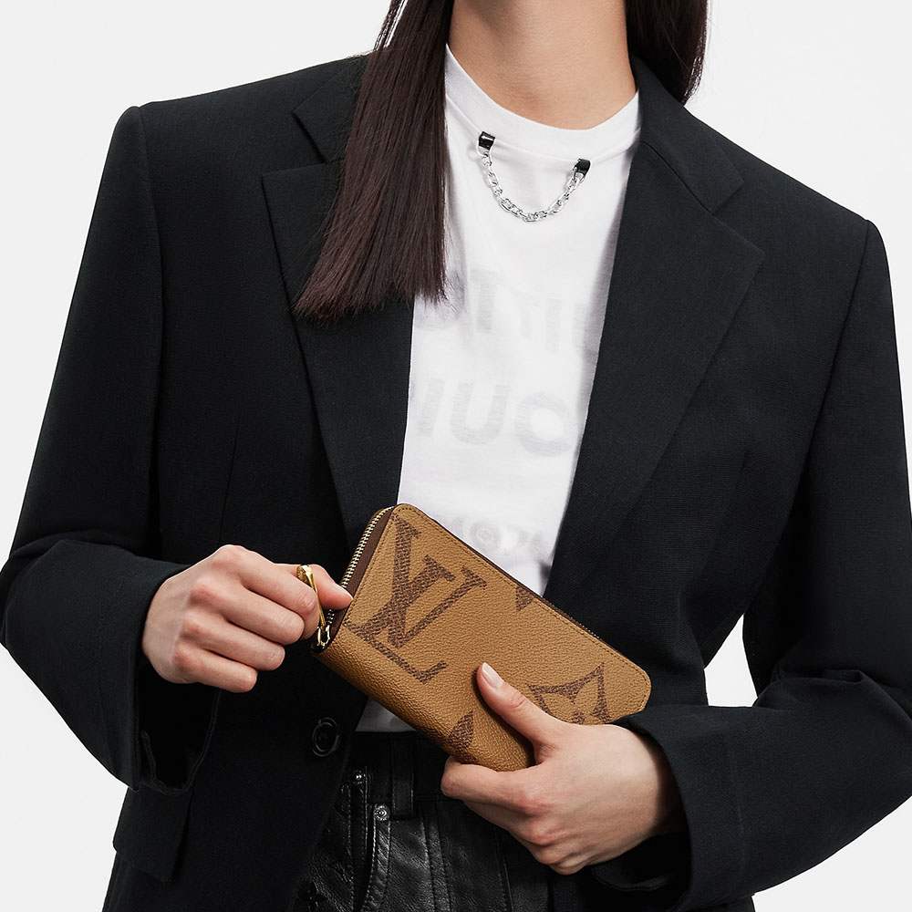 ルイヴィトンスーパーコピー (LOUIS VUITTON)モノグラム・ジャイアントキャンバス ジッピー・ウォレット 長財布 M69353 - 商品画像 7