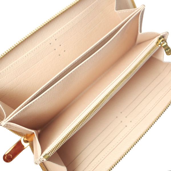 ルイヴィトン財布コピー レディース LOUIS VUITTON ジッピー ウォレット ベージュ M80359 - 商品画像 1