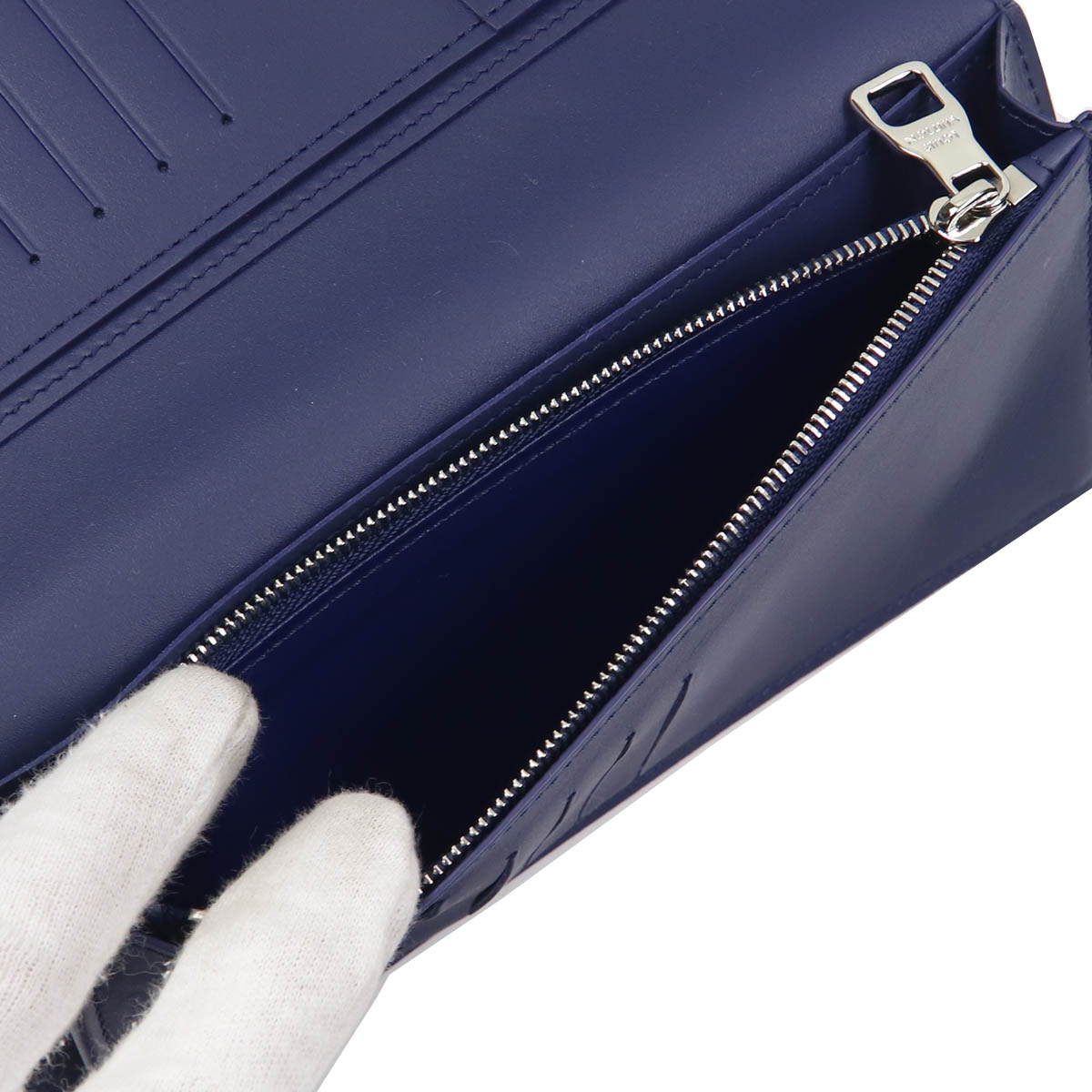 ルイヴィトンスーパーコピー ポルトフォイユ ブラザ NM レザー ブルー モノグラム 二つ折り長財布 メンズ M80465 - 商品画像 1