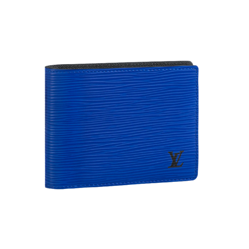 ルイ・ヴィトンコピー Louis Vuitton ポルトフォイユ・ミュルティプル エピ レザー ブルー M80770 - 商品画像 6