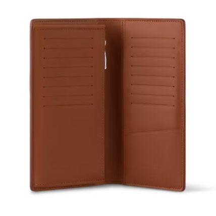 ルイヴィトンスーパーコピー 長財布 ポルトフォイユ・ブラザ NM カーフレザー ブラウン エピ・XL M82631 - 商品画像 4