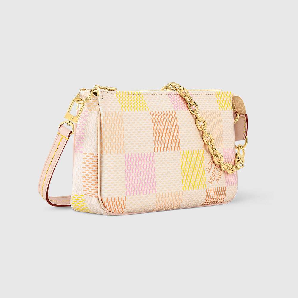 ルイヴィトンスーパーコピー ポシェット・アクセソワール ダミエリシャス ショルダーバッグ N40642 - 商品画像 4