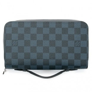 ルイヴィトンスーパーコピー財布 長財布 LOUISVUITTON メンズ マルチケース ジッピー×L ダミエ･コバルト N41590