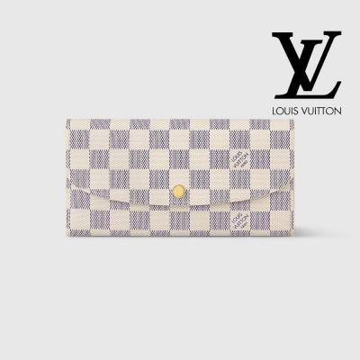 ルイヴィトンスーパーコピー 長財布 LOUIS VUITTON ポルトフォイユ エミリー ダミエ アズール ローズ バレリーヌ N41625