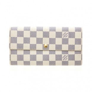 LOUIS VUITTON ルイヴィトン ポルトフォイユ サラ ZIP 長財布 長財布 ダミエ・アズール ダミエ・アズール N61735