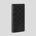 ルイヴィトンスーパーコピー 長財布 Louis Vuitton N63010 財布 ダミエ・グラフィット ポルトフォイユ・ブラザ メンズ グラフィット ブラック 黒 - 商品画像 3
