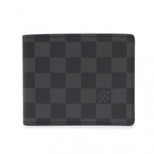 ルイヴィトンスーパーコピー ダミエ・グラフィット ポルトフォイユ・フロリンLOUIS VUITTON 二つ折り財布 N63074