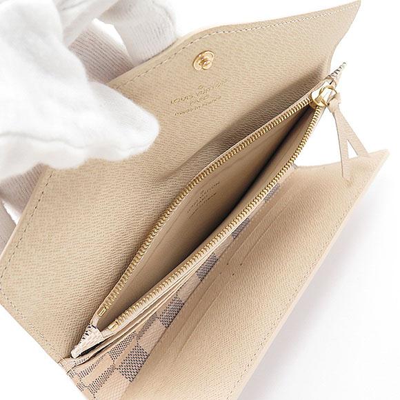 ルイ・ヴィトンスーパーコピー LOUIS VUITTON 財布 長財布 小銭入れあり さいふ サイフ VUITTON ヴィトン ポルトフォイユ ジョセフィーヌ ダミエアズール N63545 - 商品画像 1