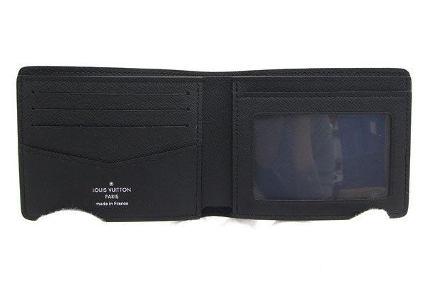 ルイヴィトンコピー 二つ折り札入れ ダミエ グラフィット ポルトフォイユ スレンダーID N64002 ウォレット メンズ ブラック 黒 - 商品画像 1