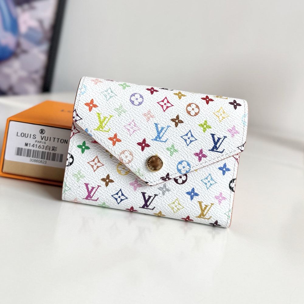 ルイヴィトン コピー LV×TM ポルトフォイユ・ヴィクトリーヌ財布 m28387 - 商品画像 8