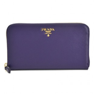 PRADA/プラダスーパーコピー 型押しカーフスキン ラウンドファスナー長財布 1M0506 QWA 030