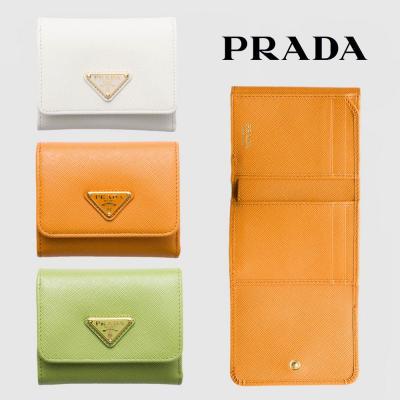 プラダ スーパーコピー サフィアーノトライアングル 財布 1MH043_QHH_F0009
