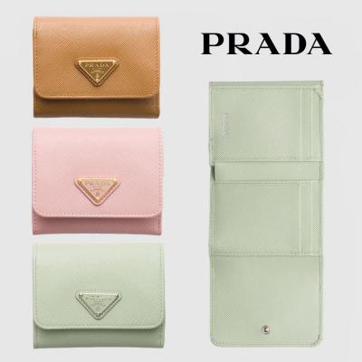プラダ スーパーコピー サフィアーノトライアングル 財布 1MH043_QHH