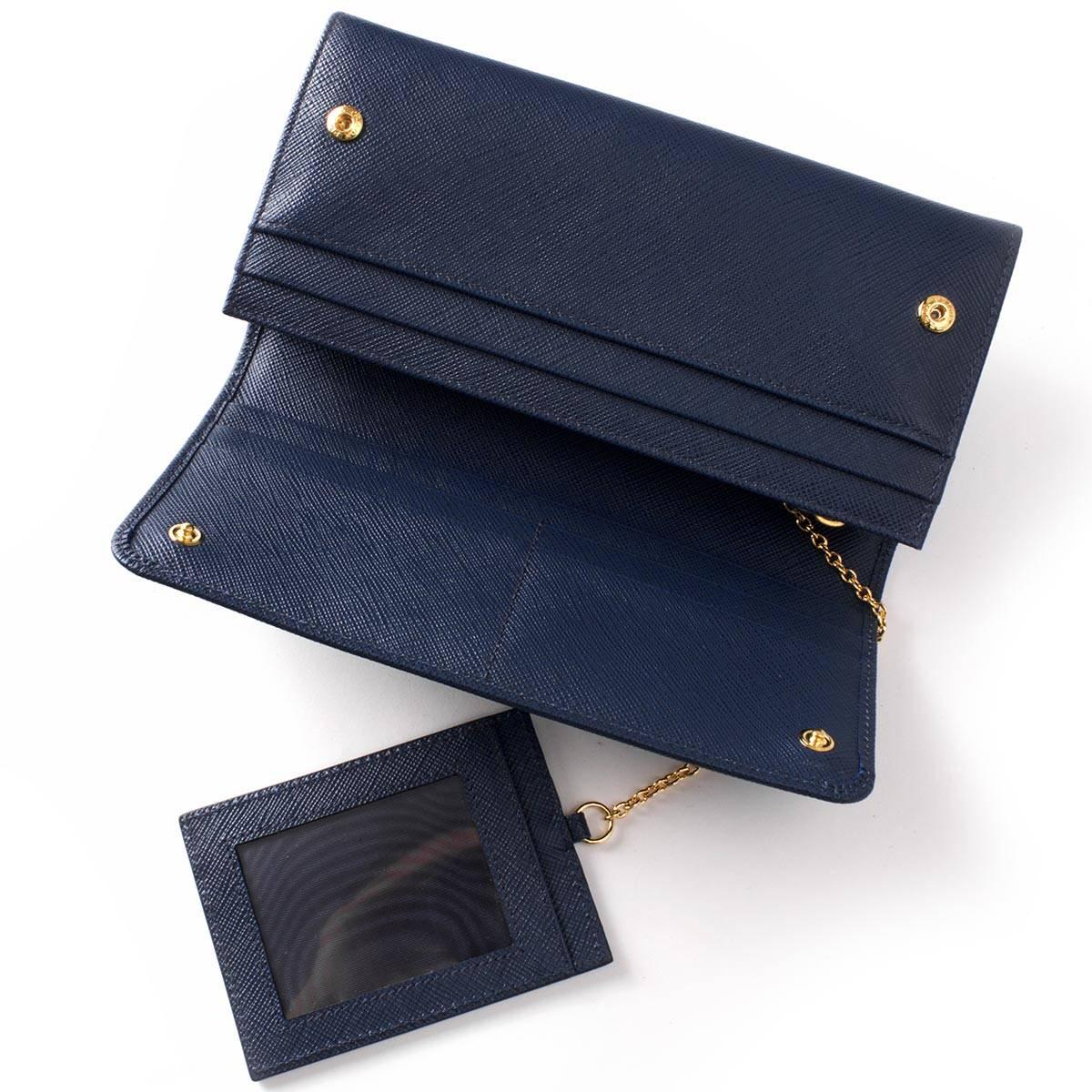 プラダコピー PRADA 長財布 SAFFIANO METAL ブリエッタブルー 1MH132 QWA F0016 メンズ - 商品画像 7