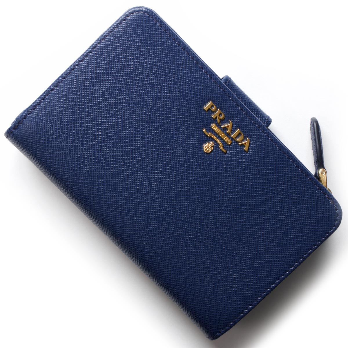 プラダコピー PRADA 二つ折り財布 サフィアーノ メタル SAFFIANO METAL ブリエッタブルー 1ML225 QWA F0016 レディース - 商品画像 8