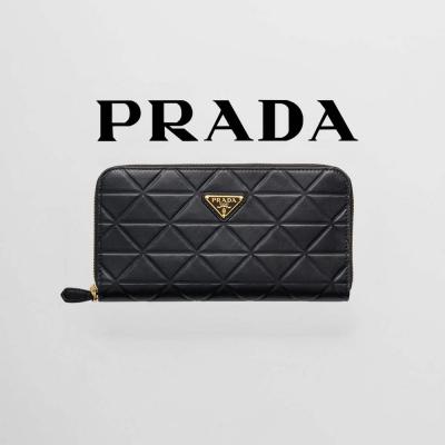 プラダ スーパーコピー トライアングルモチーフ入り レザー 財布 1ML506_2C3W_F0002