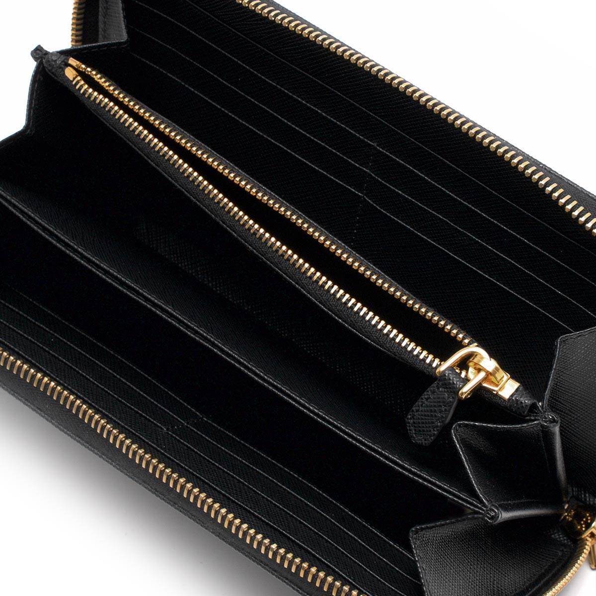 プラダコピー PRADA 長財布 SAFFIANO TRIANG 三角ロゴプレート ブラック 1ML506 QHH F0002 レディース - 商品画像 10