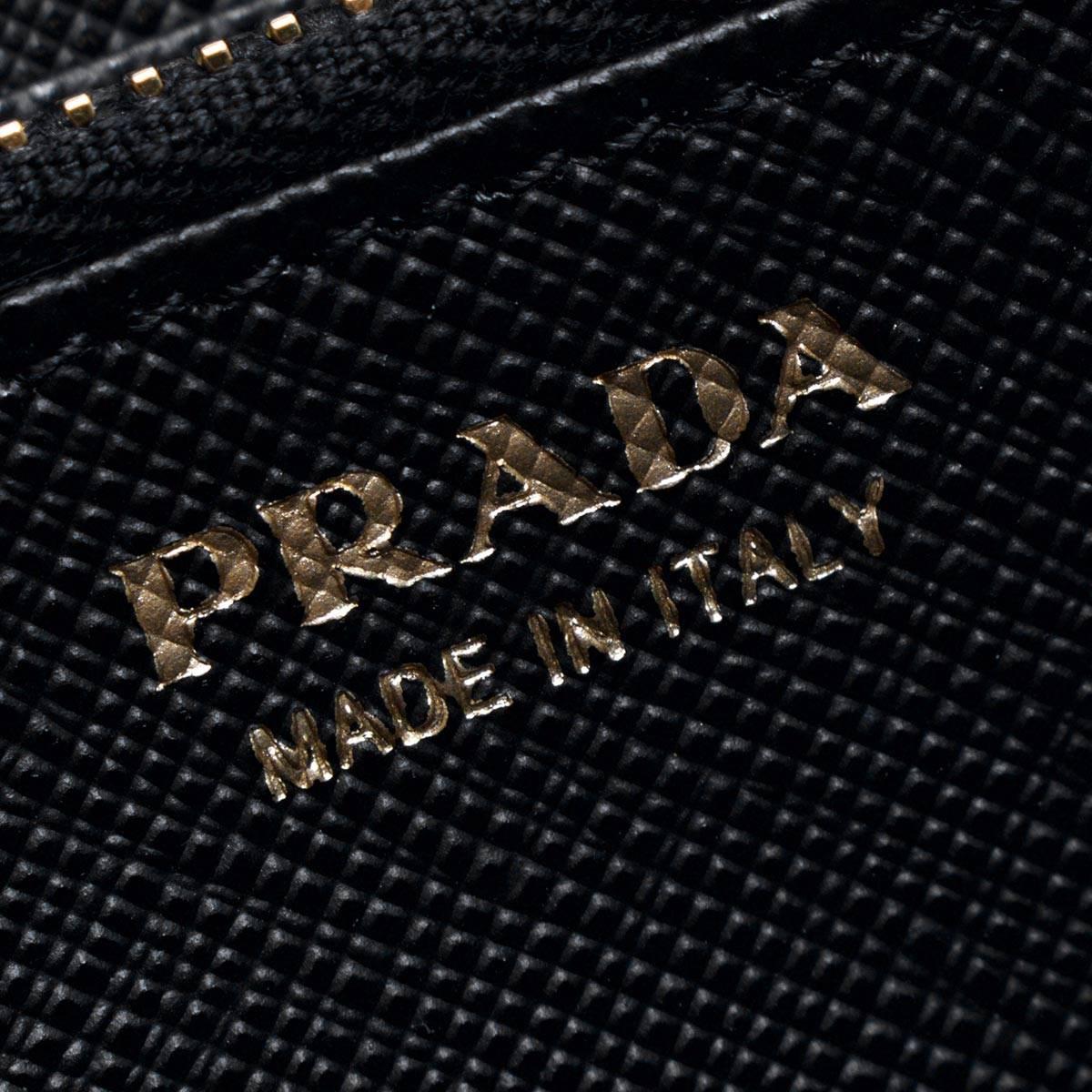 プラダコピー PRADA 長財布 SAFFIANO TRIANG 三角ロゴプレート ブラック 1ML506 QHH F0002 レディース - 商品画像 6