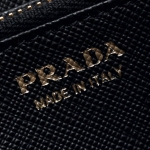 プラダコピー PRADA 長財布 SAFFIANO TRIANG 三角ロゴプレート ブラック 1ML506 QHH F0002 レディース - 商品画像 5