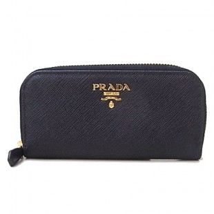 プラダコピー アウトレット PRADA キーケース 1PG604 サフィアーノ ラウンドファスナー キーケース SAFFIANO METAL / NERO【RCP】レディース