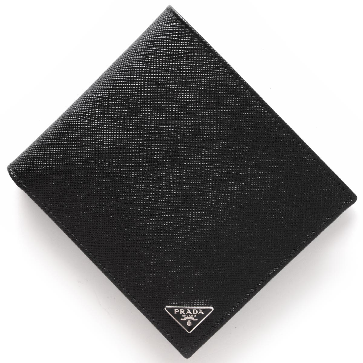 プラダスーパーコピー PRADA 二つ折り財布 SAFFIANO TRIANG ブラック 2MO738 QHH F0002 メンズ - 商品画像 8