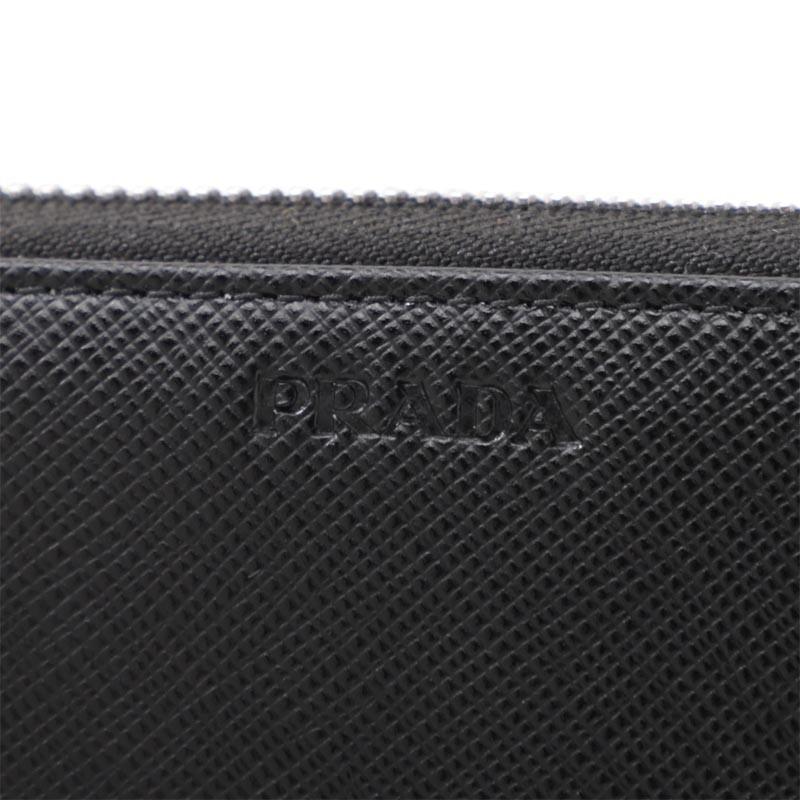 プラダスーパーコピー PRADA ラウンドファスナー 長財布 小銭入れ付き ブラック メンズ ギフト プレゼント レザー 本革 2ml188 053 f0002 SAFFIANO - 商品画像 1