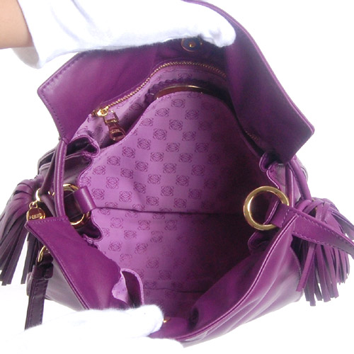 ロエベコピー LOEWE フラメンコ ショルダーバッグ パープル【PURPLE】 380.82EE17.6100 - 商品画像 4